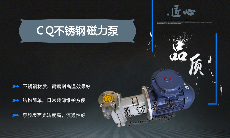 CQ不銹鋼磁力泵	(圖1)